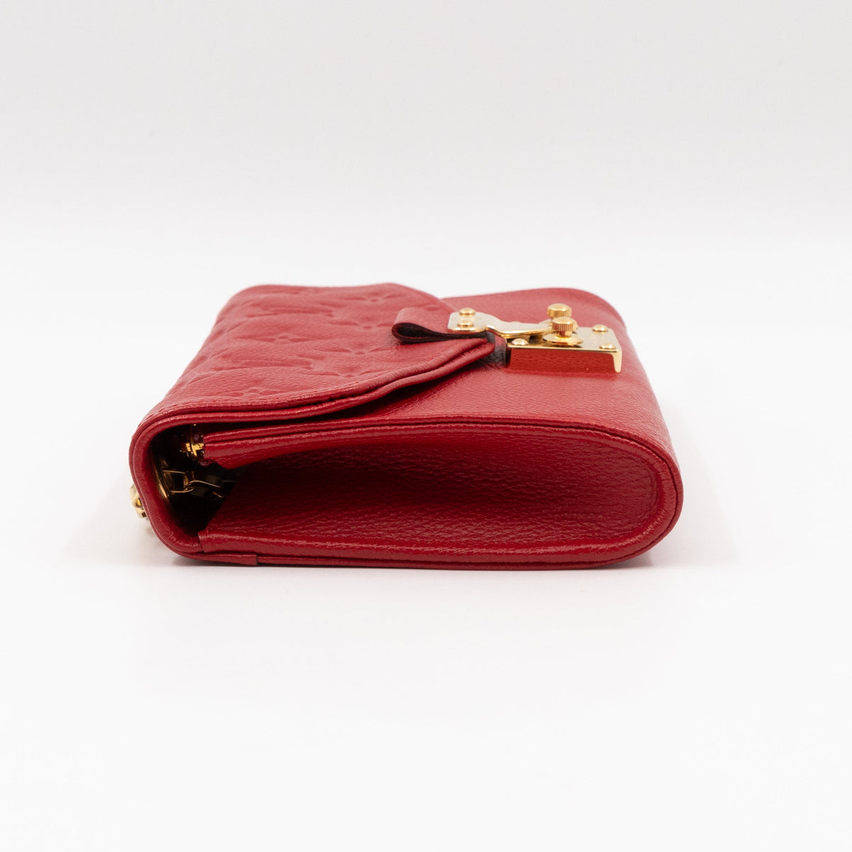 Saint Germain Pochette with chain Monogram Empreinte Red