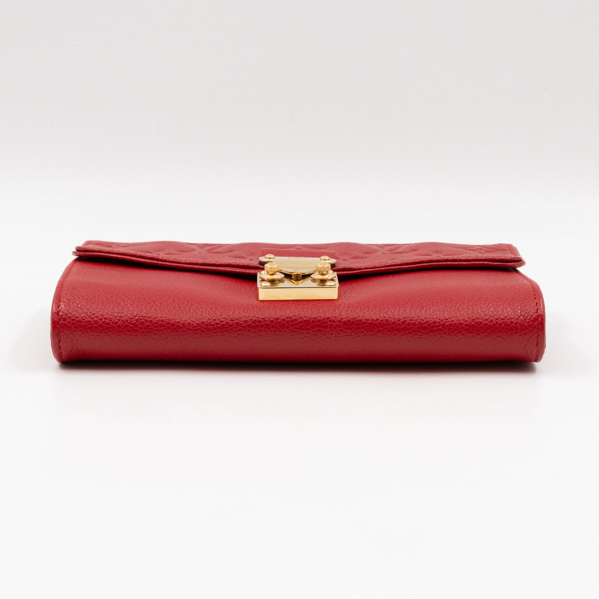 Saint Germain Pochette with chain Monogram Empreinte Red