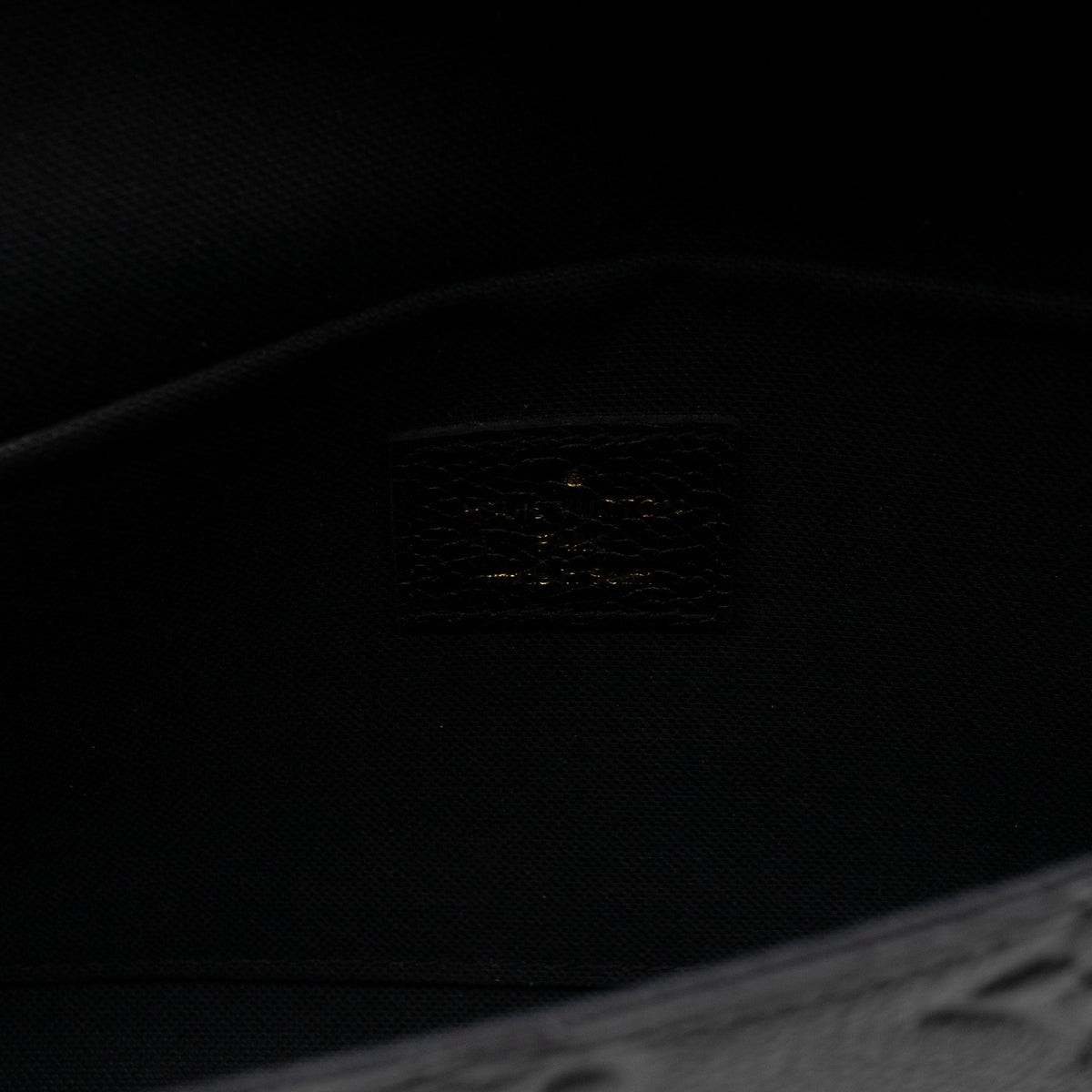 Pochette Felicie Monogram Empreinte Black
