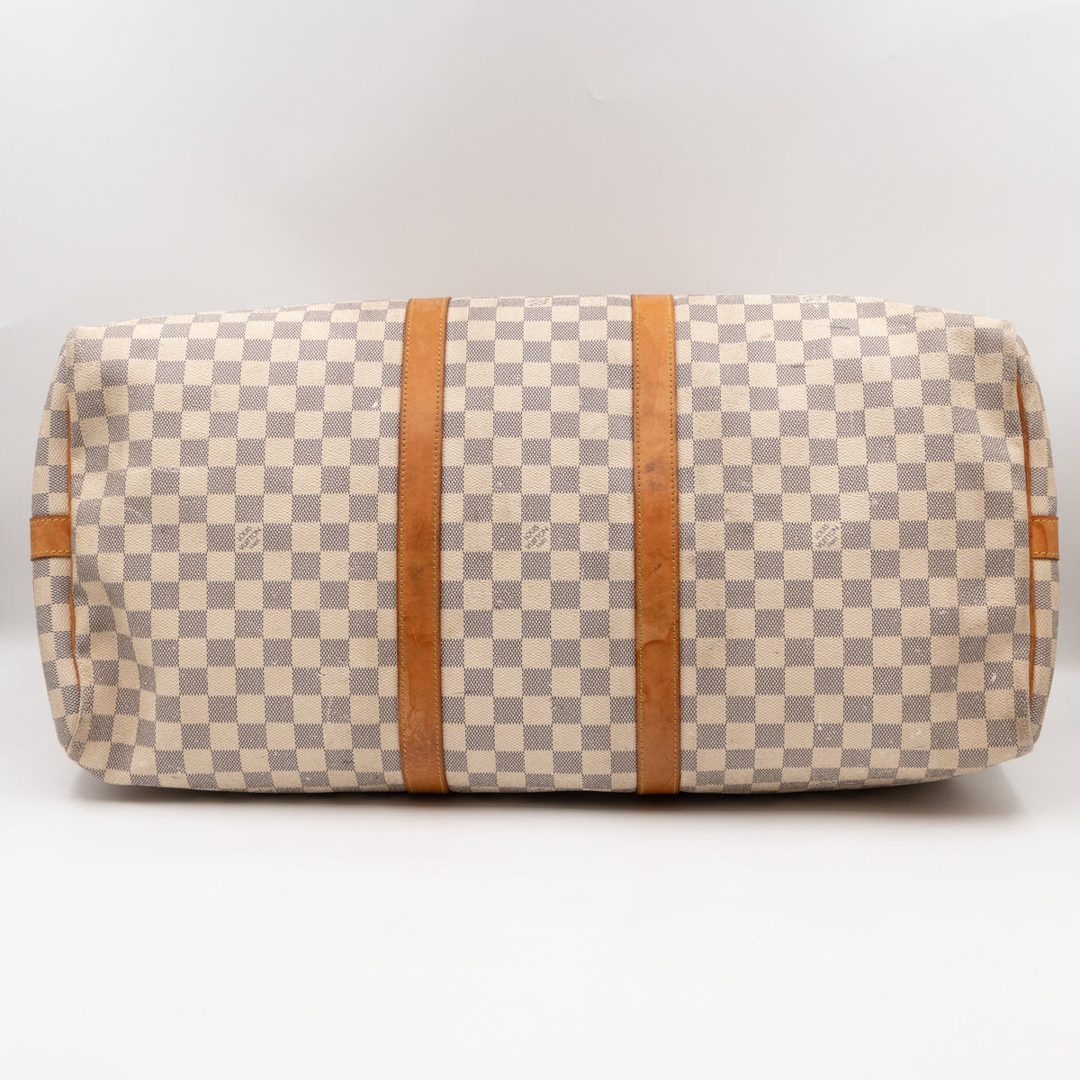 Keepall 55 Bandouliere Damier Azur