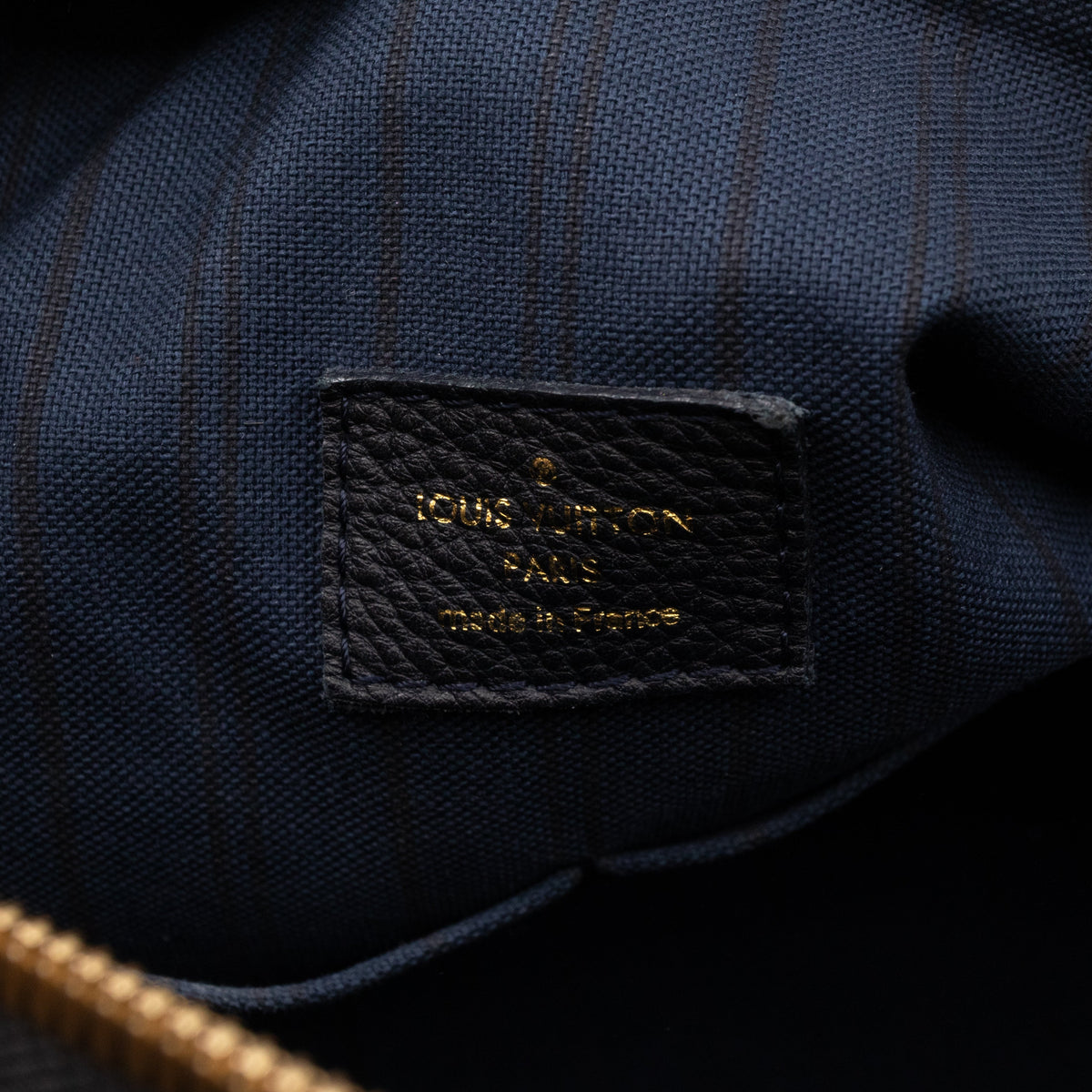 Inspiree Monogram Empreinte Blue Infini