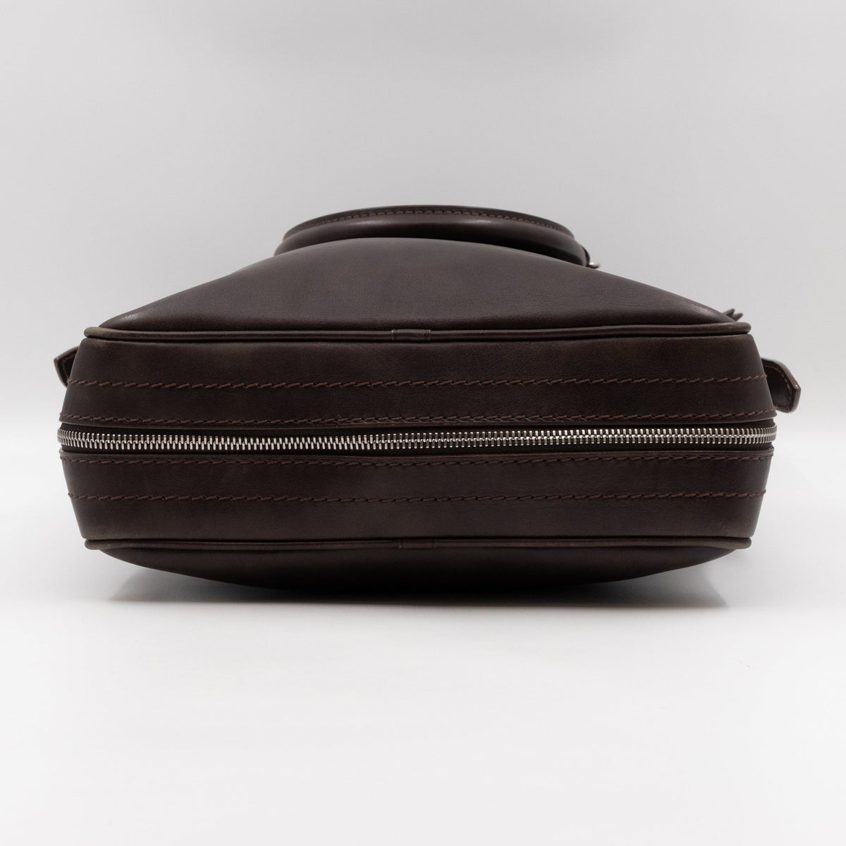 Bequia Porte Document Vertical Brown Leather