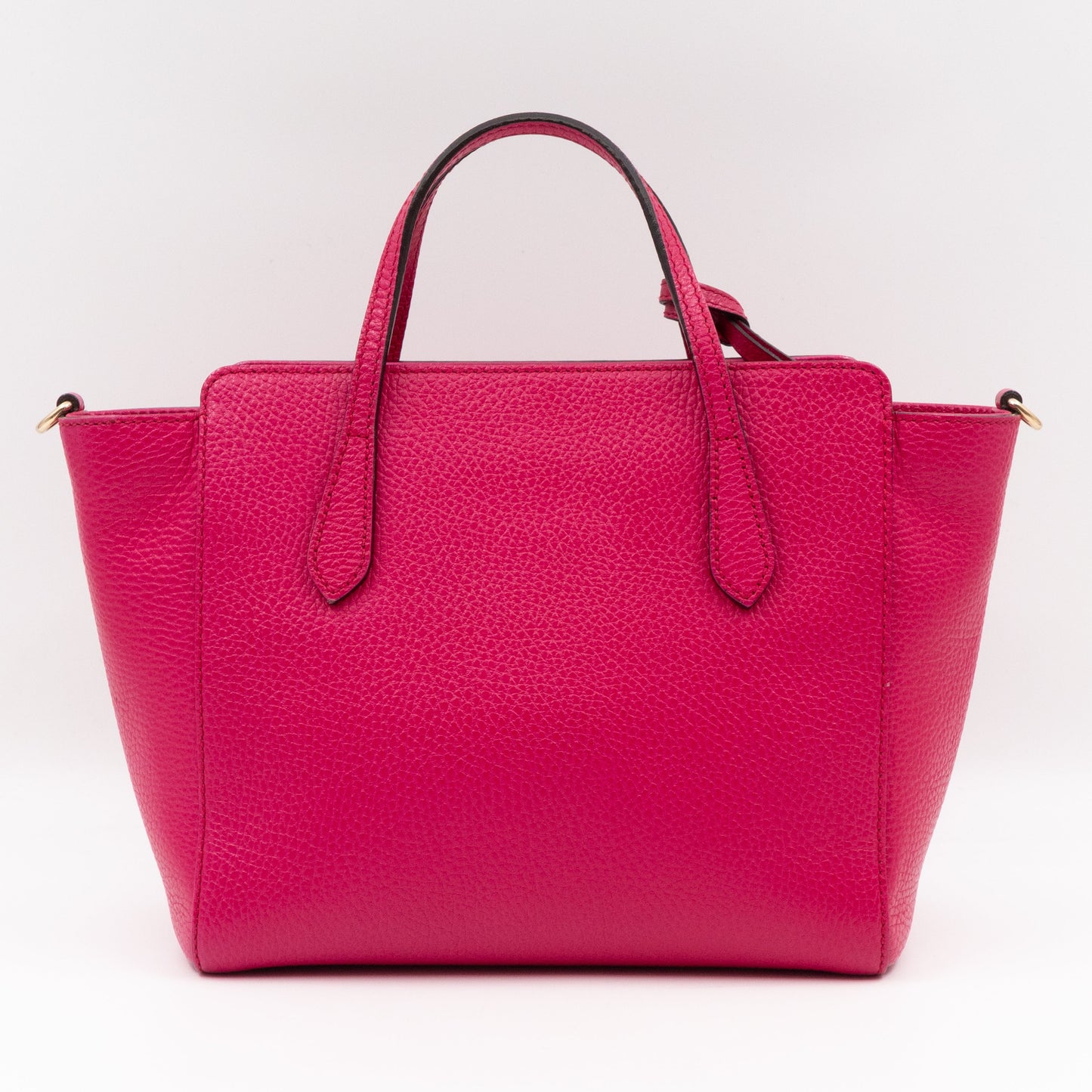 Swing Mini Pink Leather Crossbody Bag