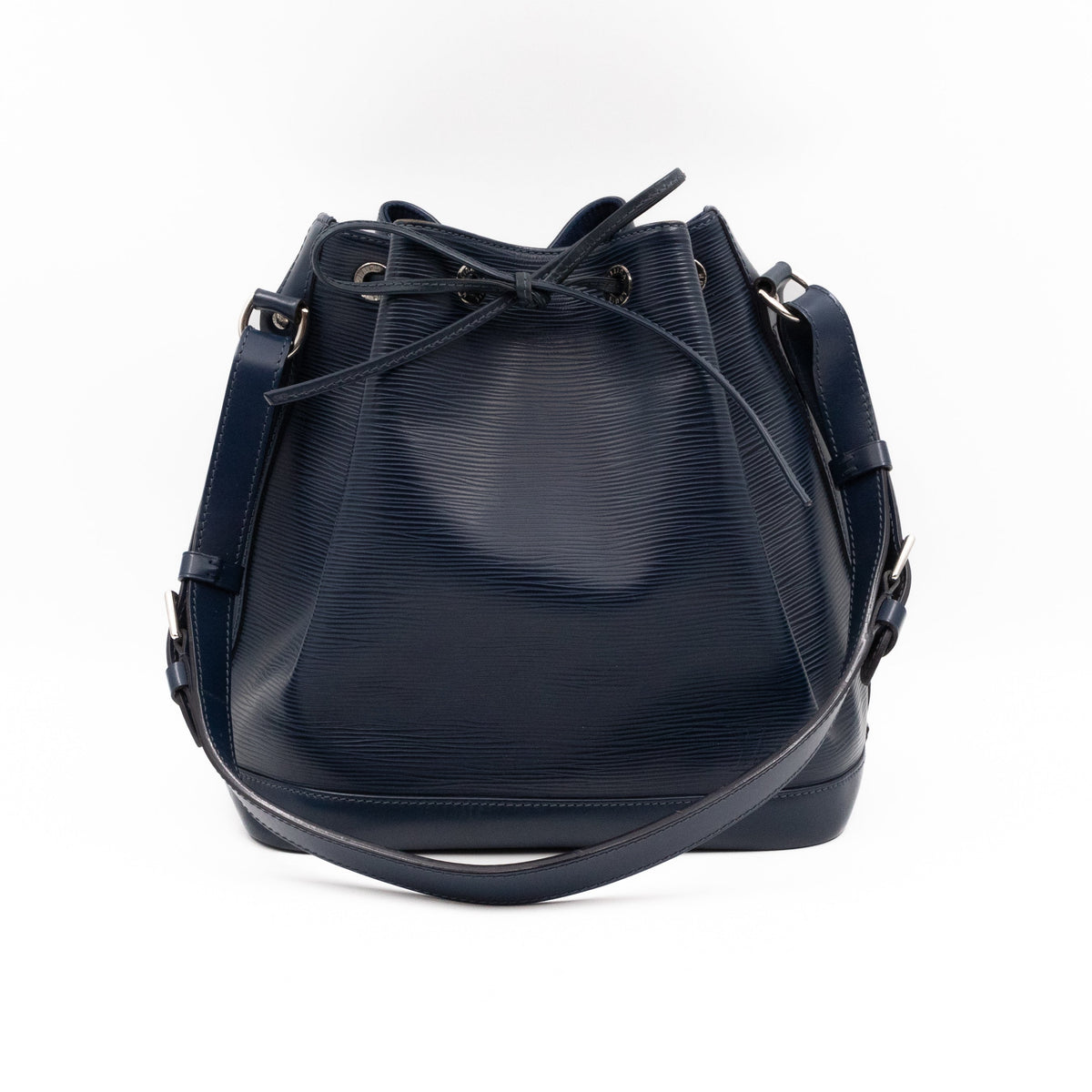 Petit Noe Epi Leather Indigo