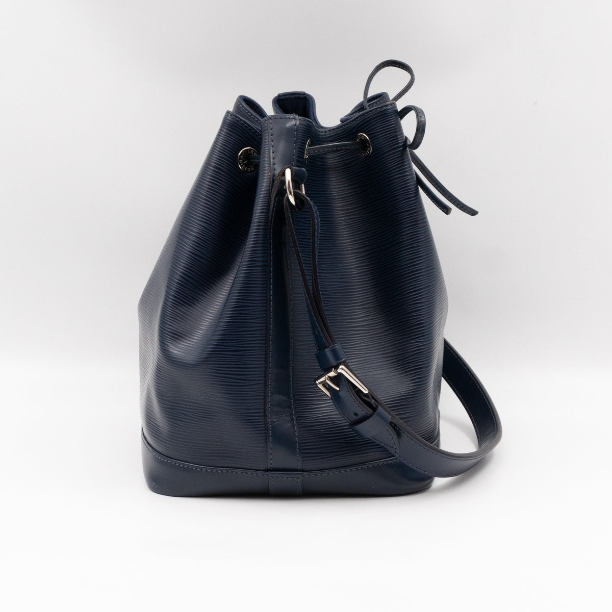 Petit Noe Epi Leather Indigo