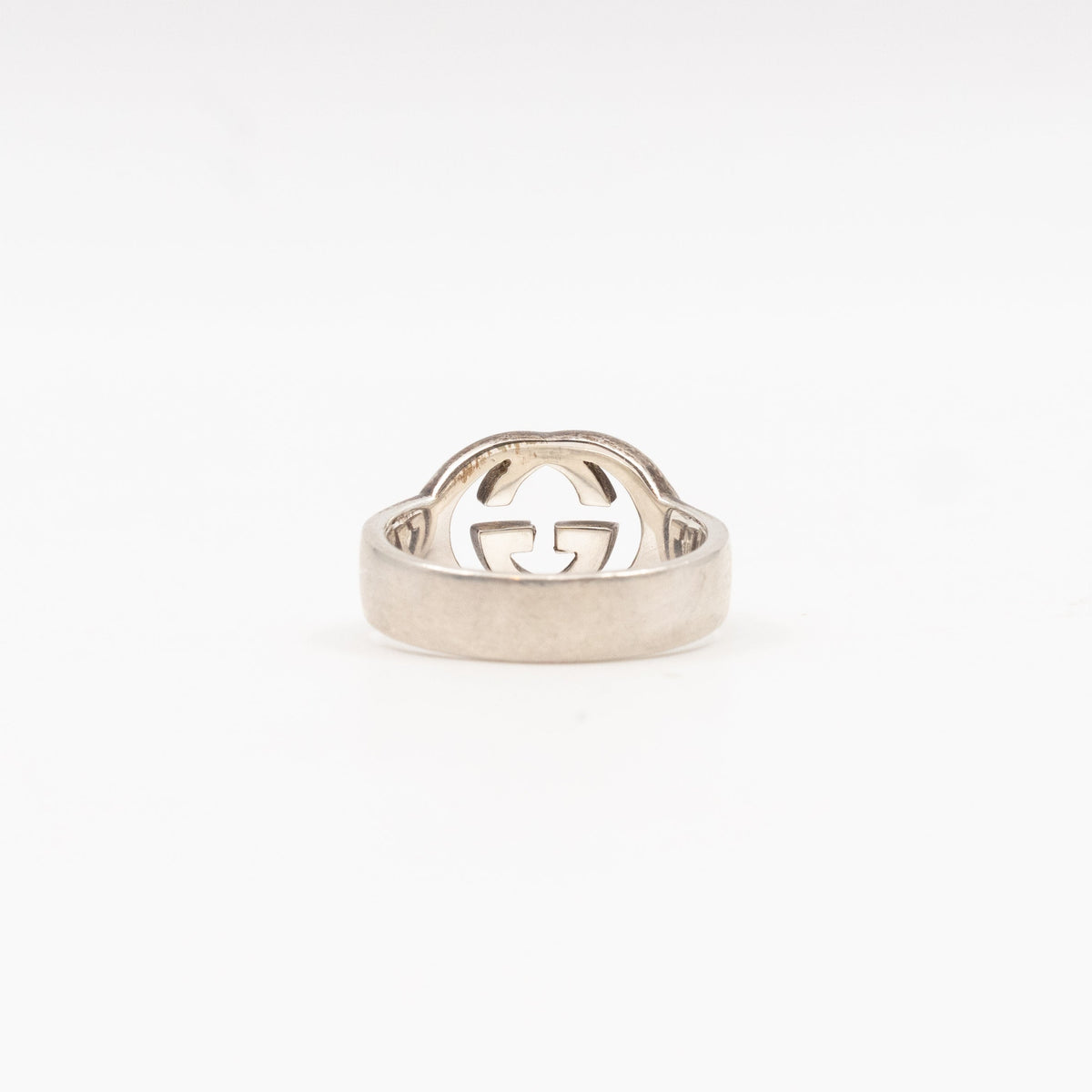 Interlocking G Ring 925 Silver