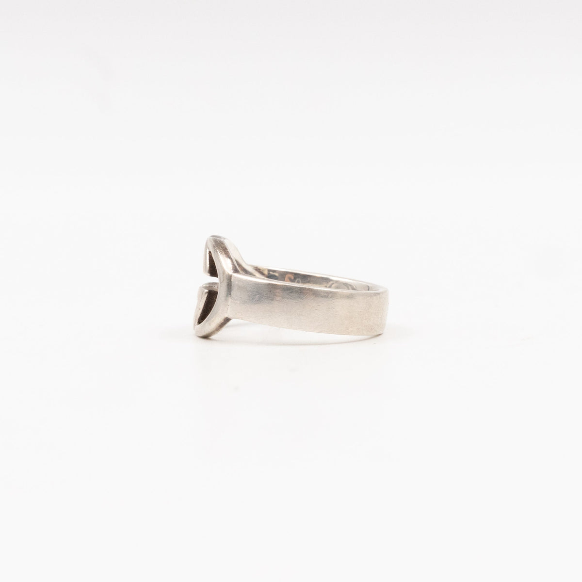 Interlocking G Ring 925 Silver