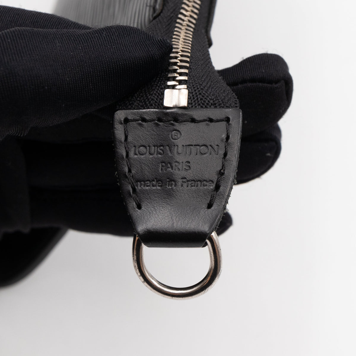 Pochette Accessoires Epi Leather Black