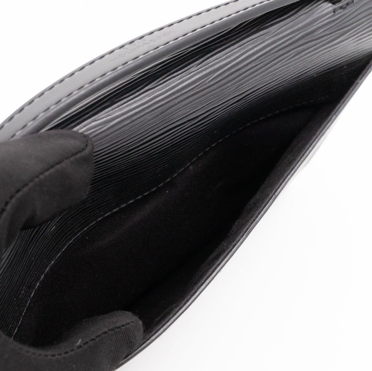 Clery Clutch Epi Leather Black