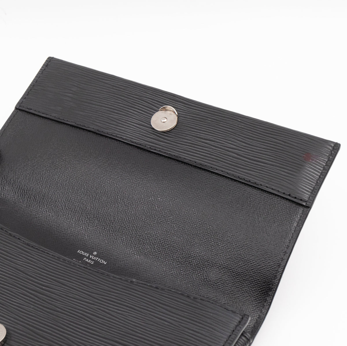 Clery Clutch Epi Leather Black