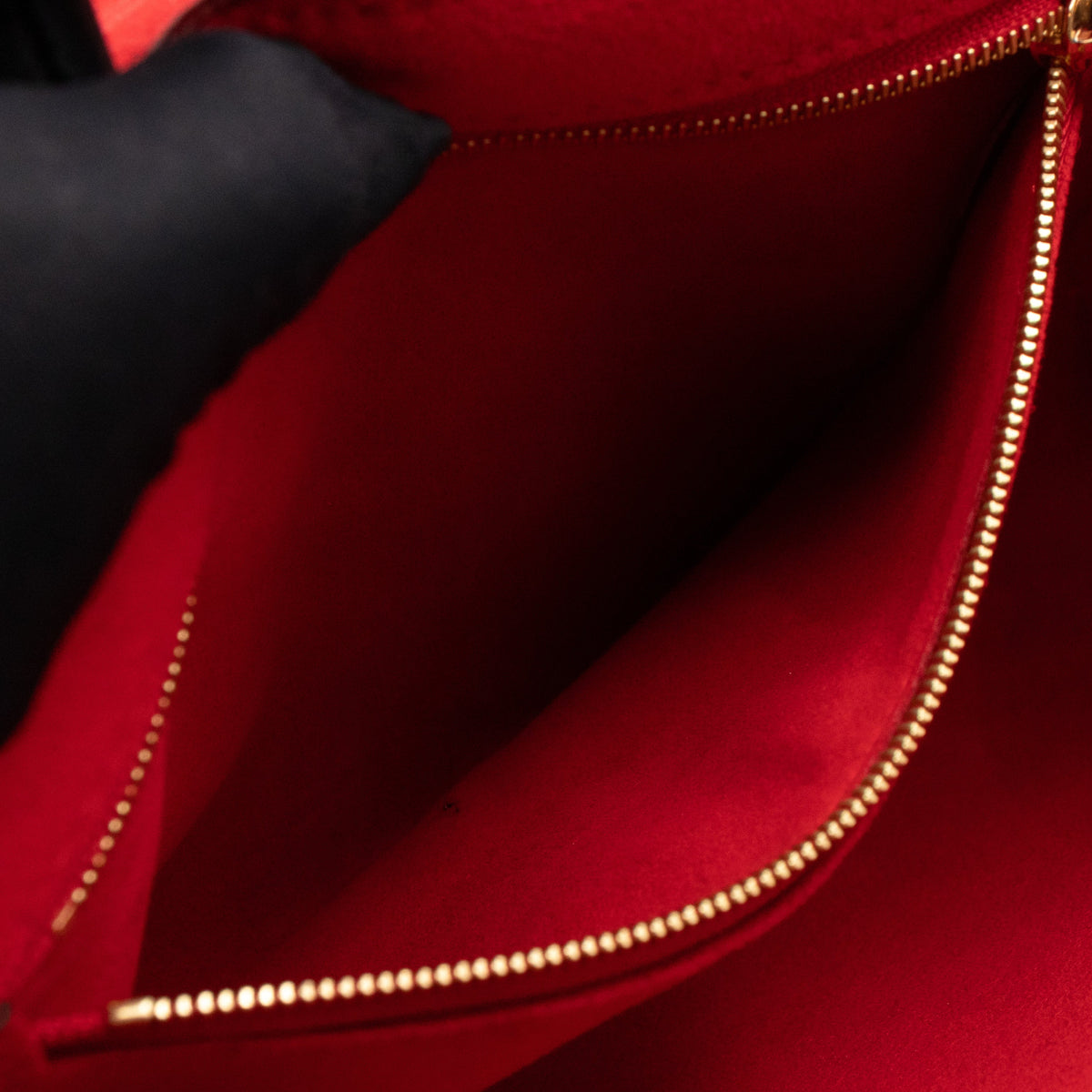 Saint Germain PM Red  Monogram Empreinte
