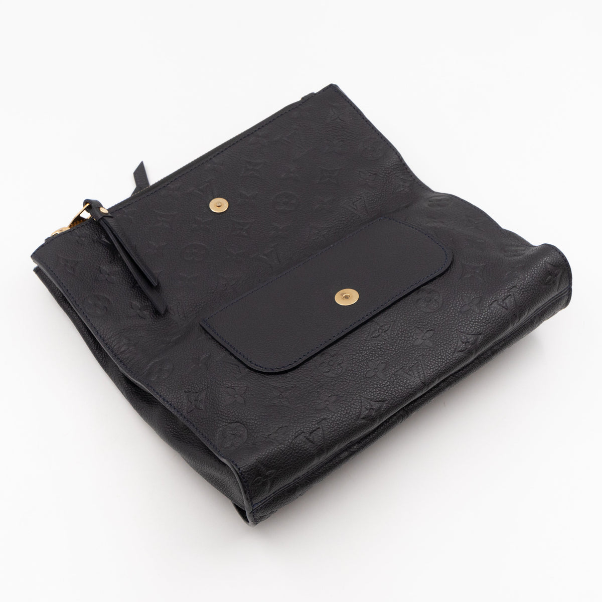 Petillante Clutch Bleu Infini Monogram Empreinte