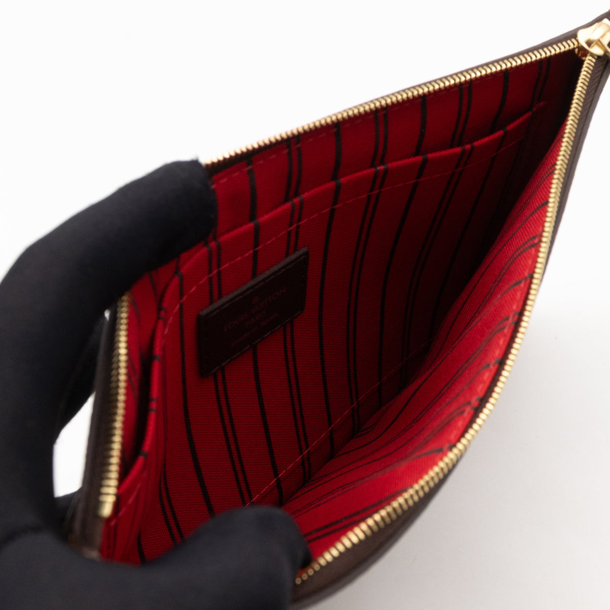 Neverfull Pochette Damier Ebene