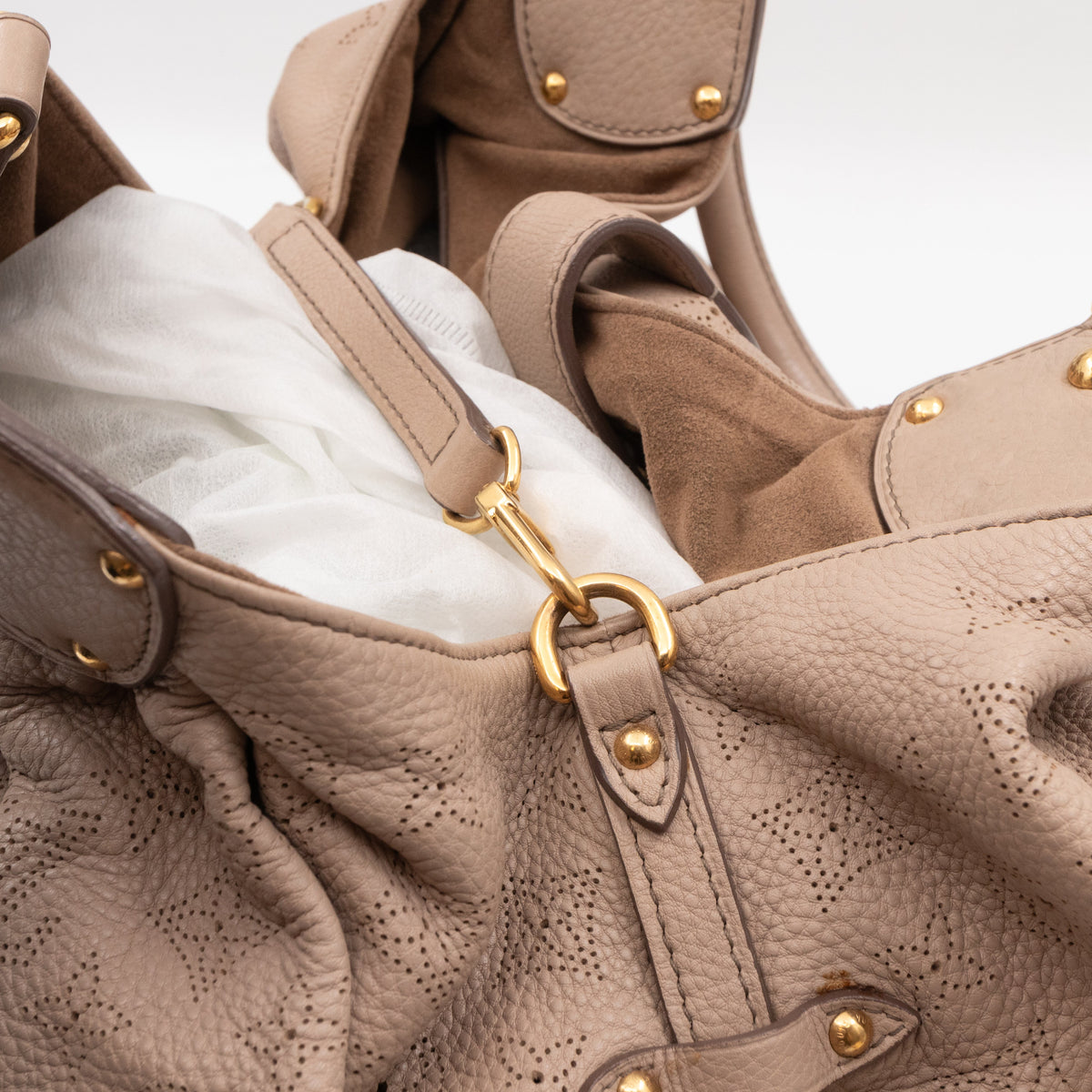 Mahina L Beige Leather