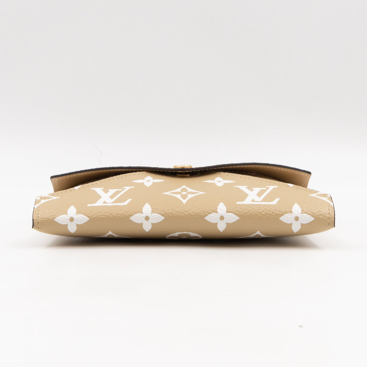 Kirigami Pochette Medium Beige White Monogram