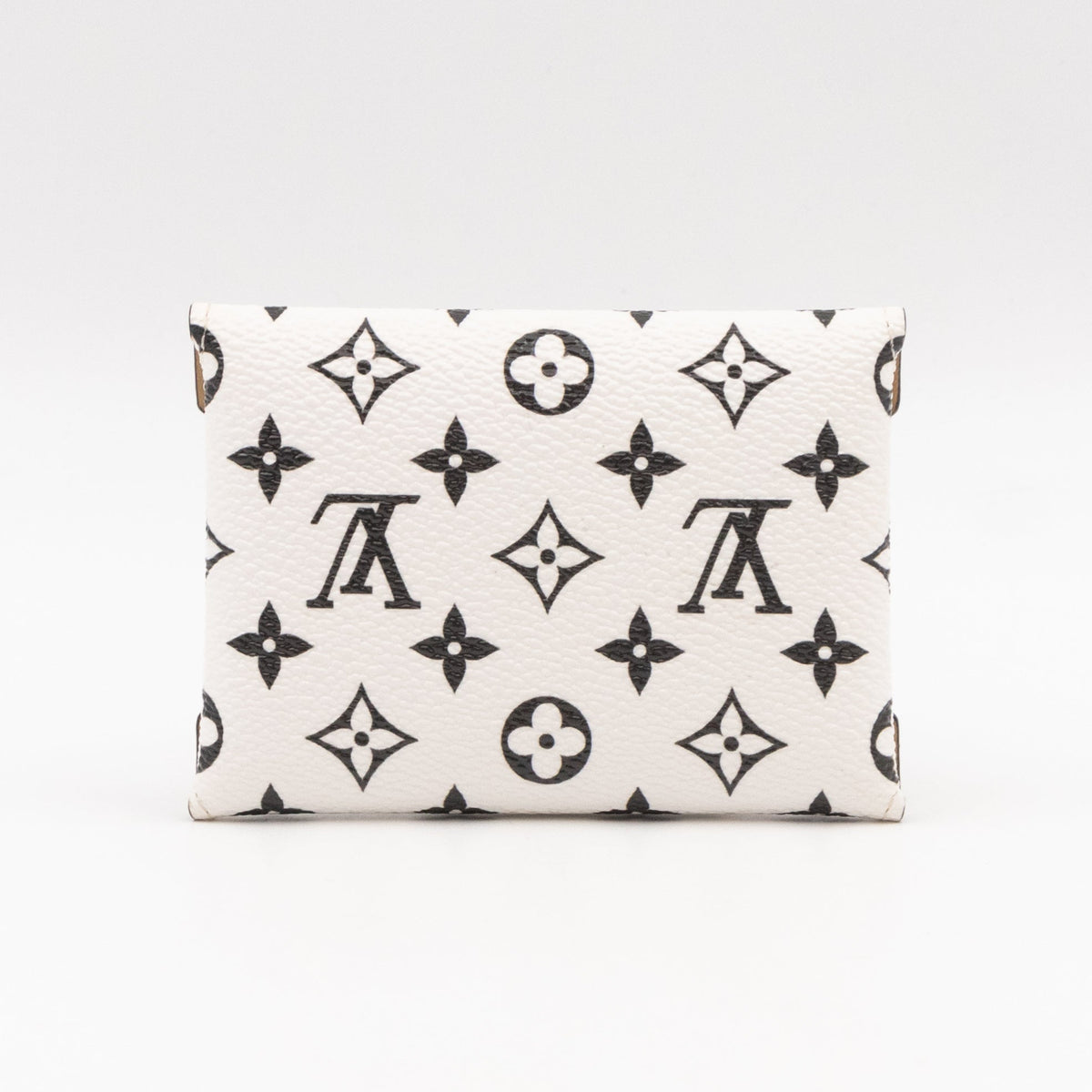 Kirigami Pochette Small White Black Monogram