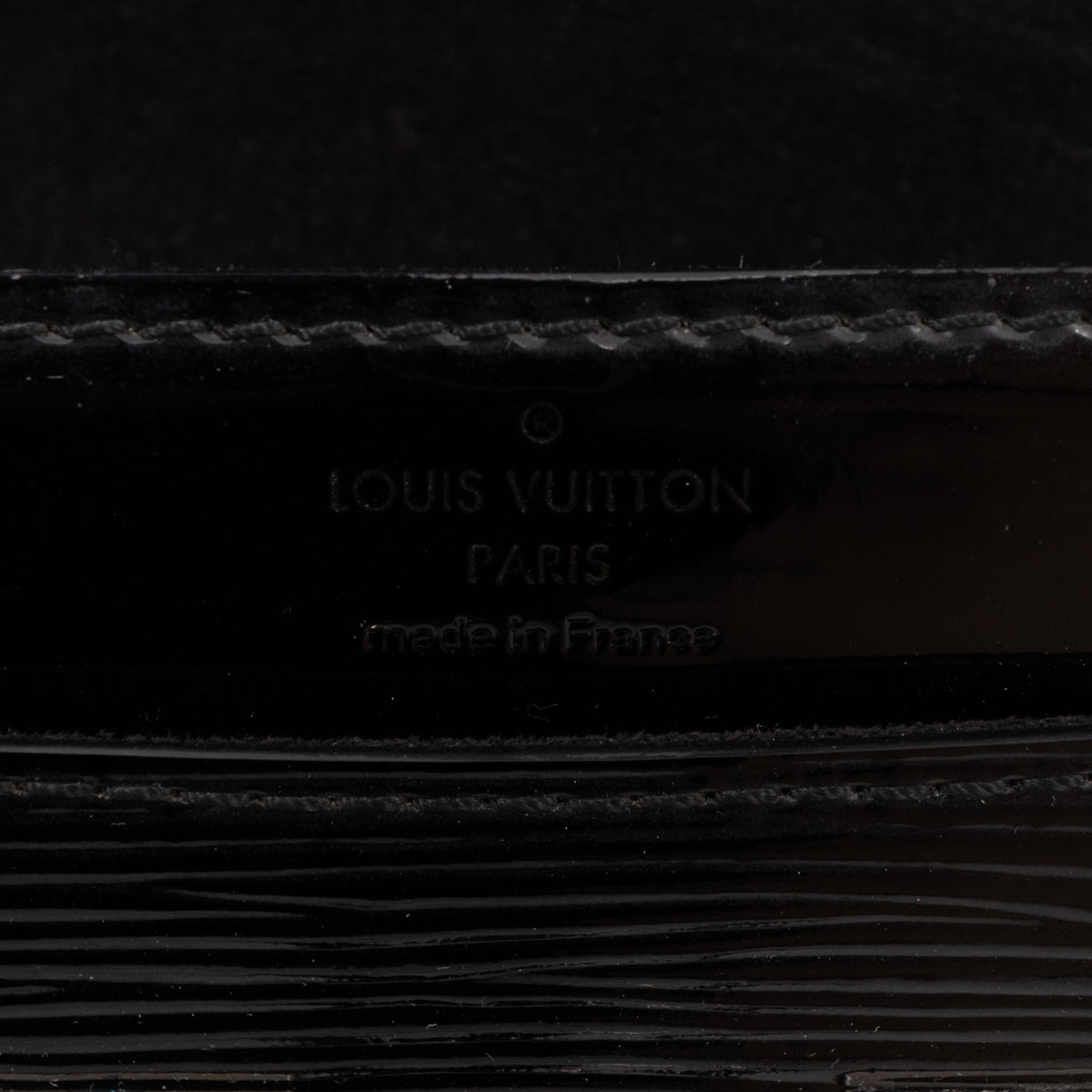 Pochette Louise PM Black Epi Leather