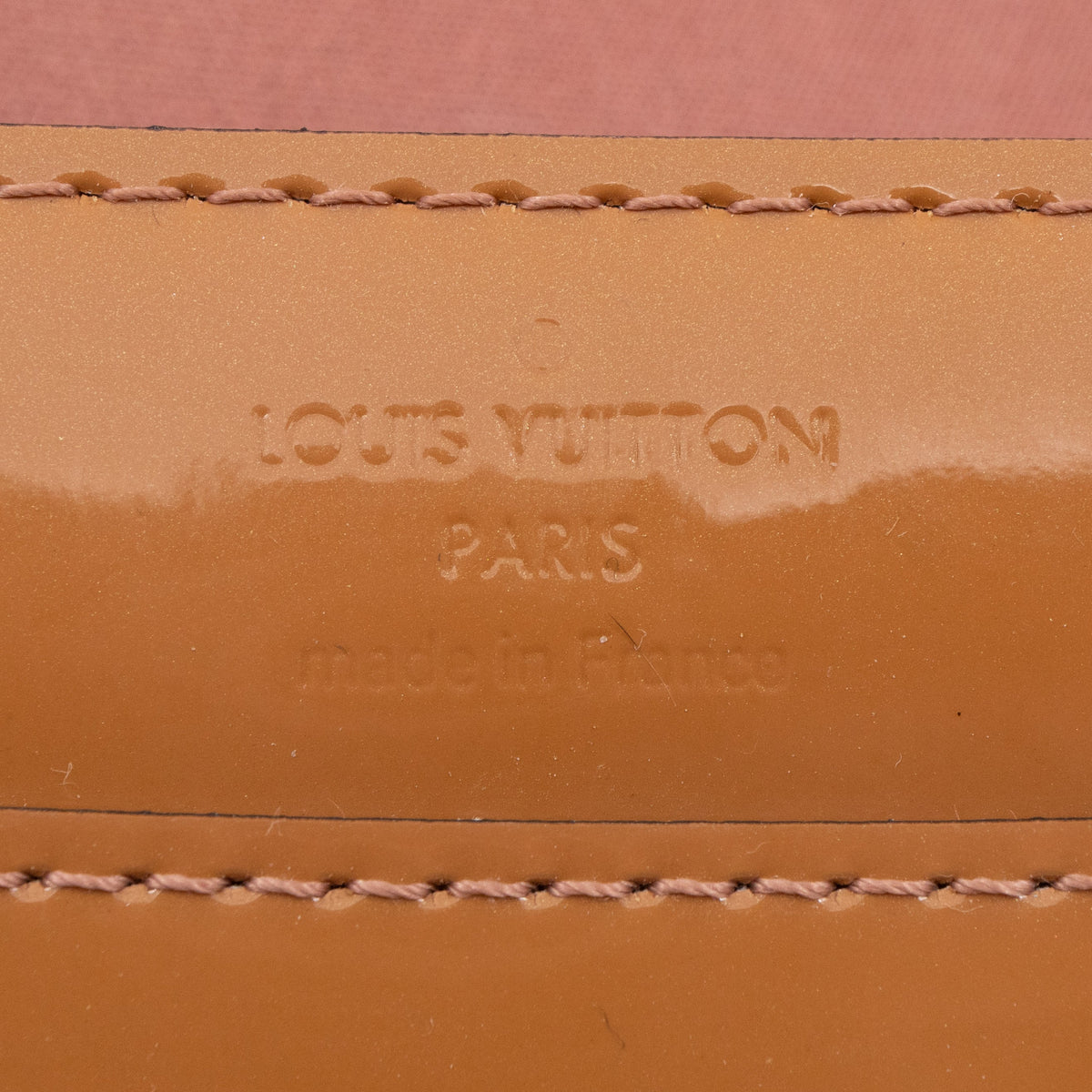 Louise Clutch Beige Vernis Gold
