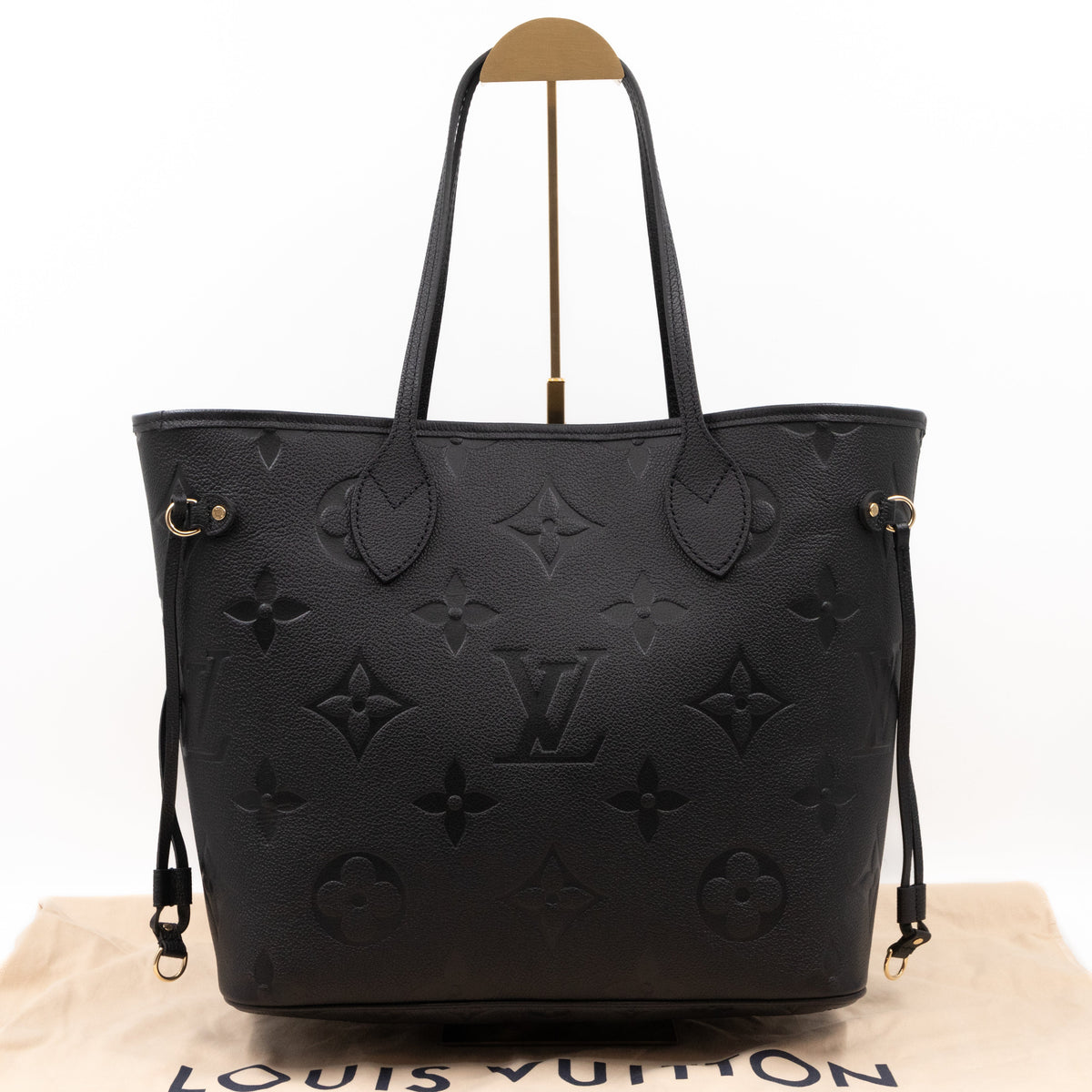 Neverfull MM Black Monogram Empreinte