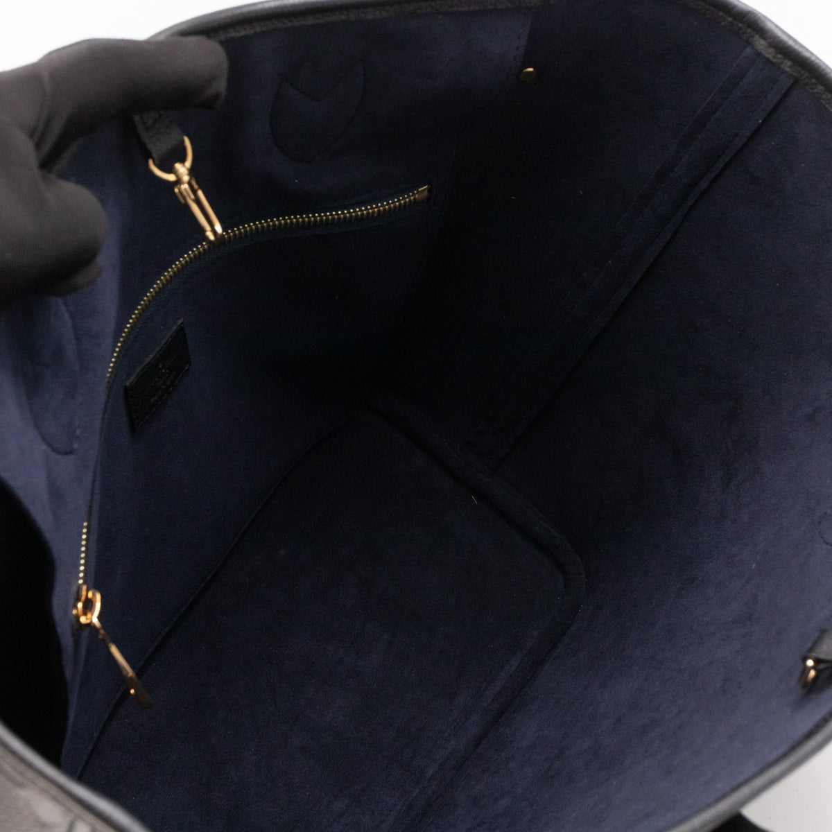 Neverfull MM Black Monogram Empreinte
