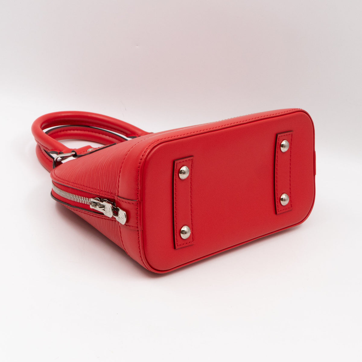 Alma BB Red Epi Leather