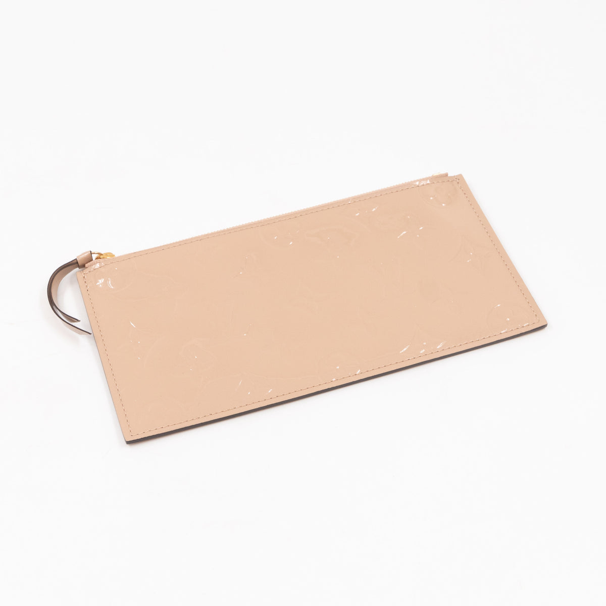 Pochette Felicie Beige Vernis Leather