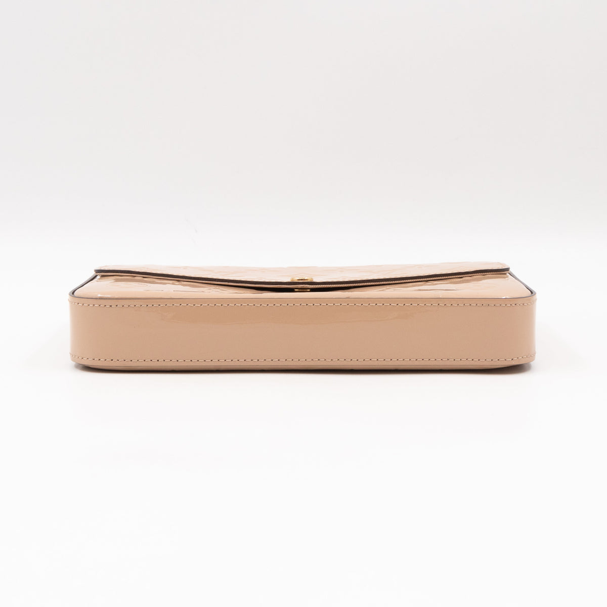 Pochette Felicie Beige Vernis Leather