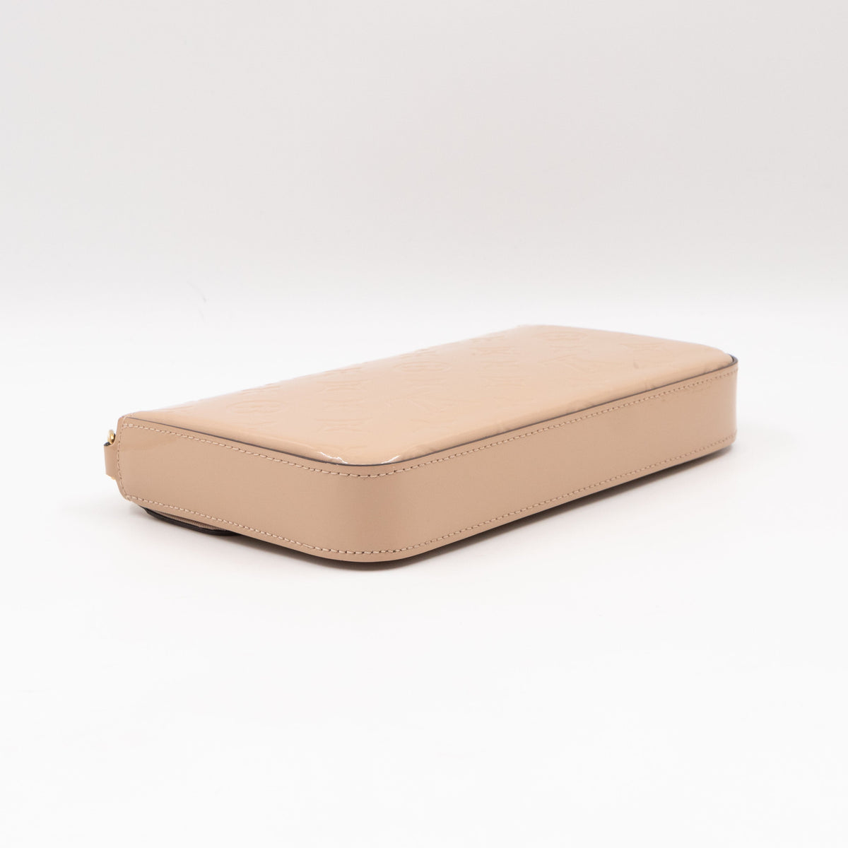 Pochette Felicie Beige Vernis Leather