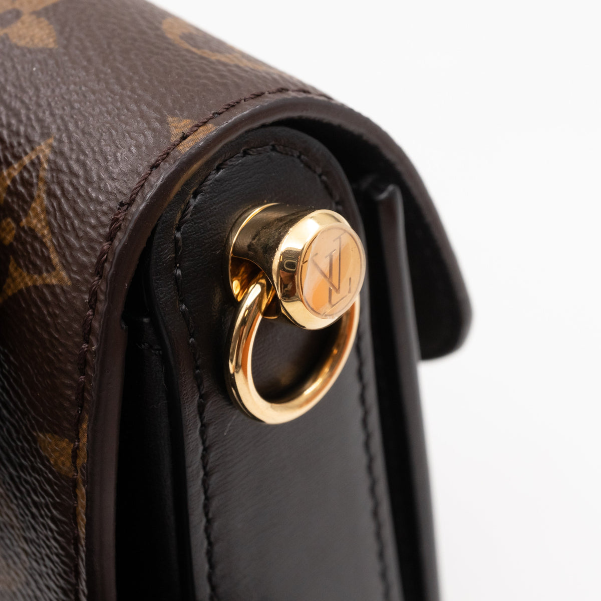 Neo Saint Cloud Monogram Black Leather