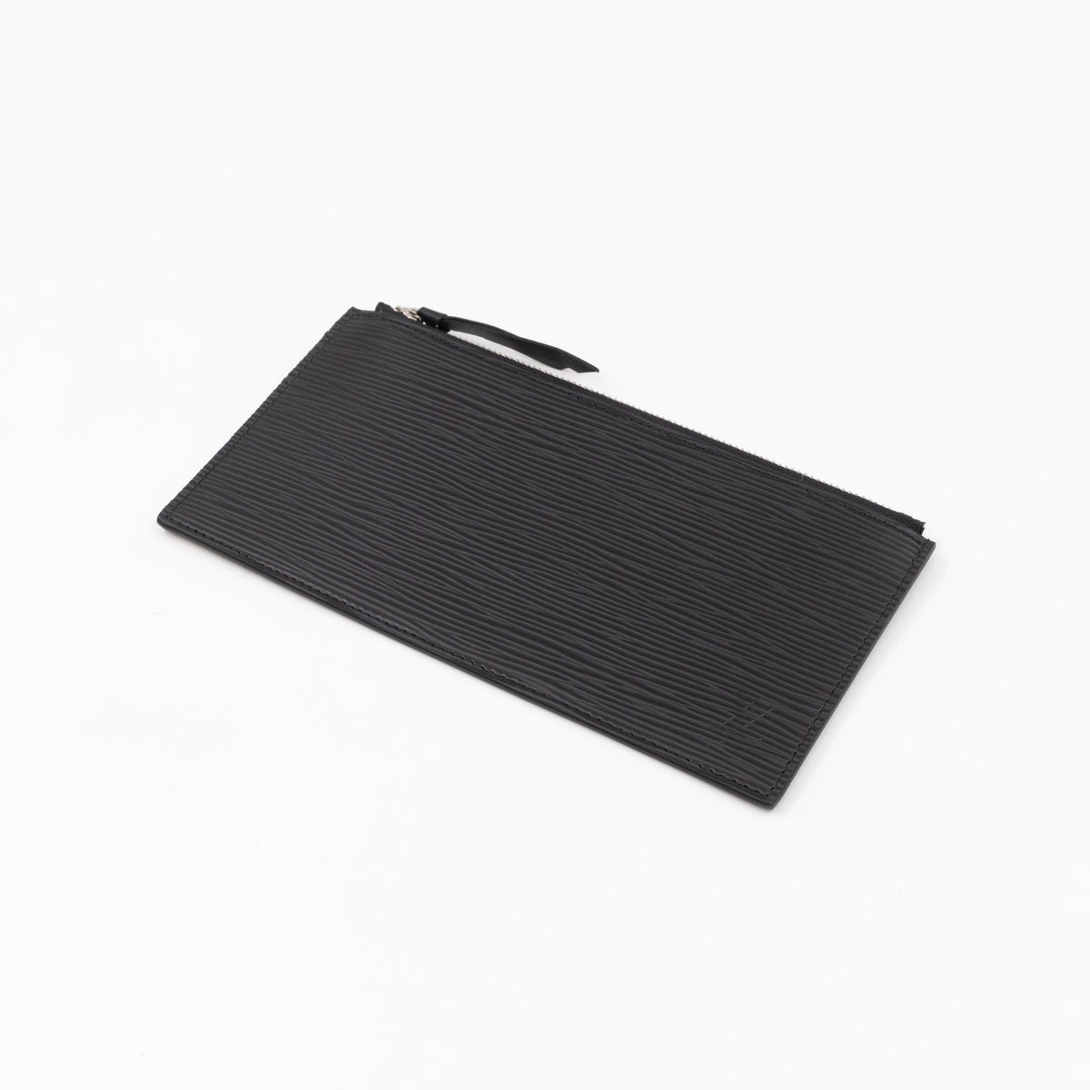 Pochette Felicie Black Epi Leather