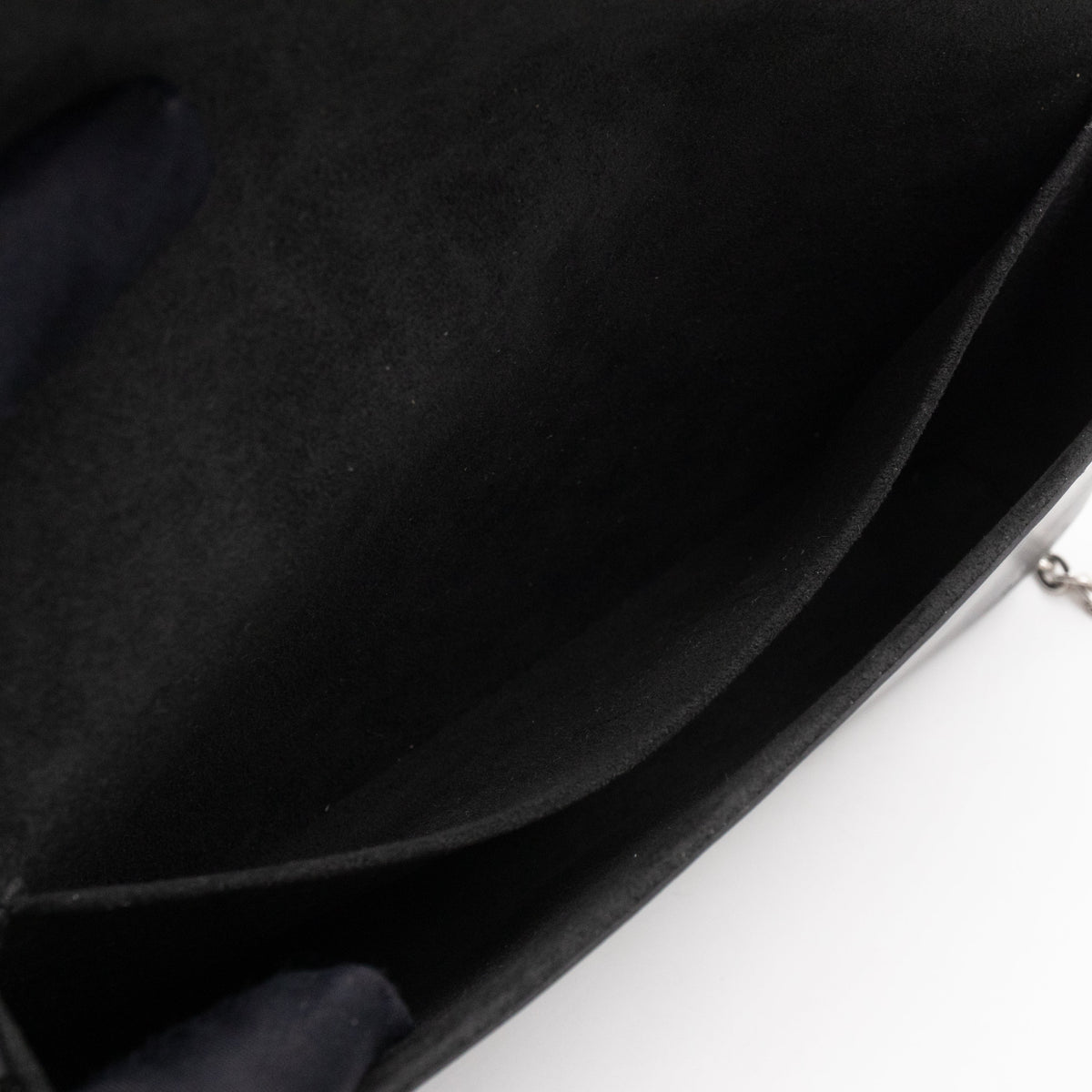 Pochette Felicie Black Epi Leather