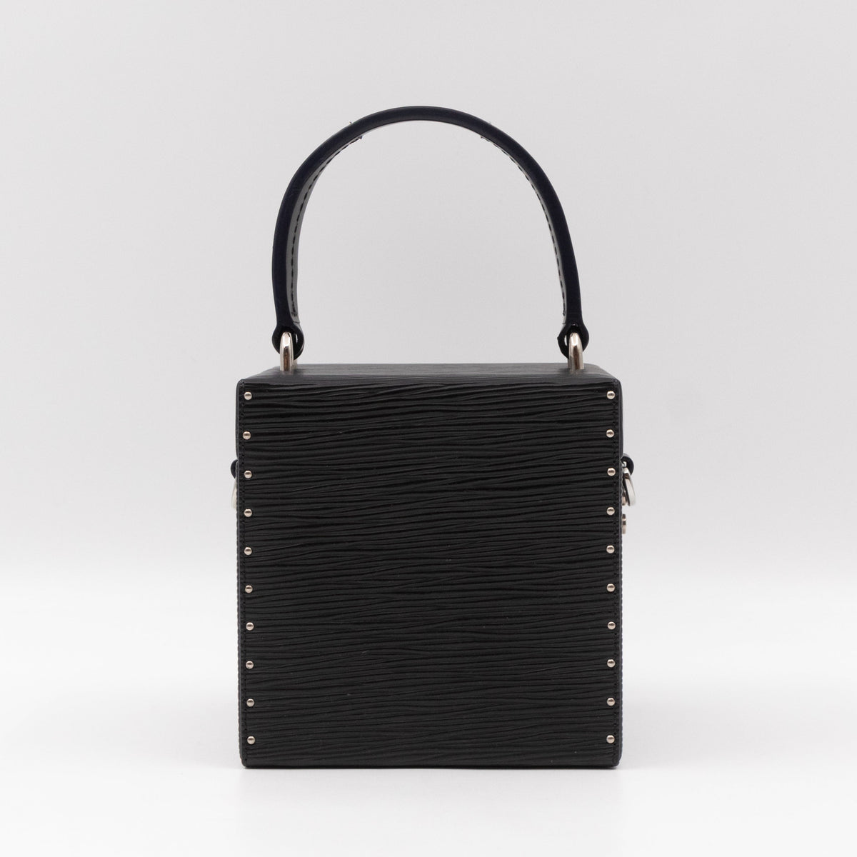 Bleecker Box Black Epi Leather