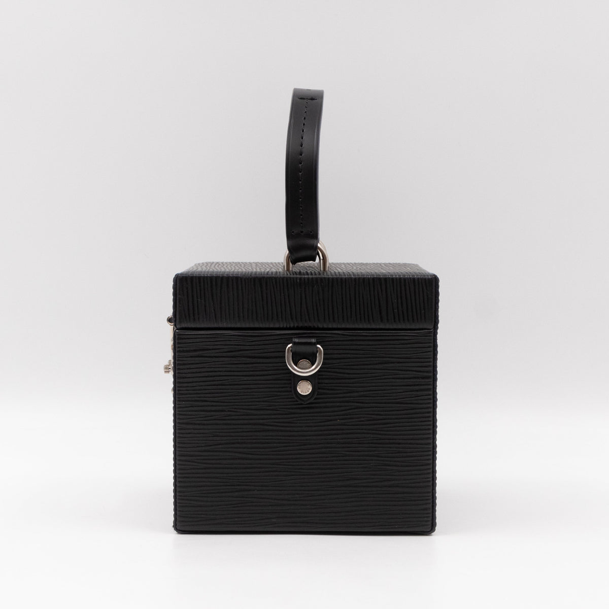 Bleecker Box Black Epi Leather