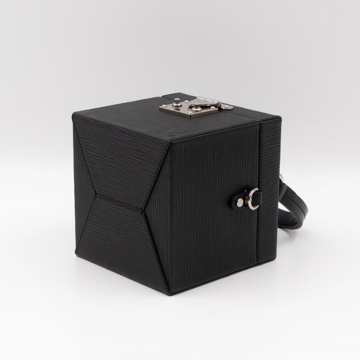 Bleecker Box Black Epi Leather