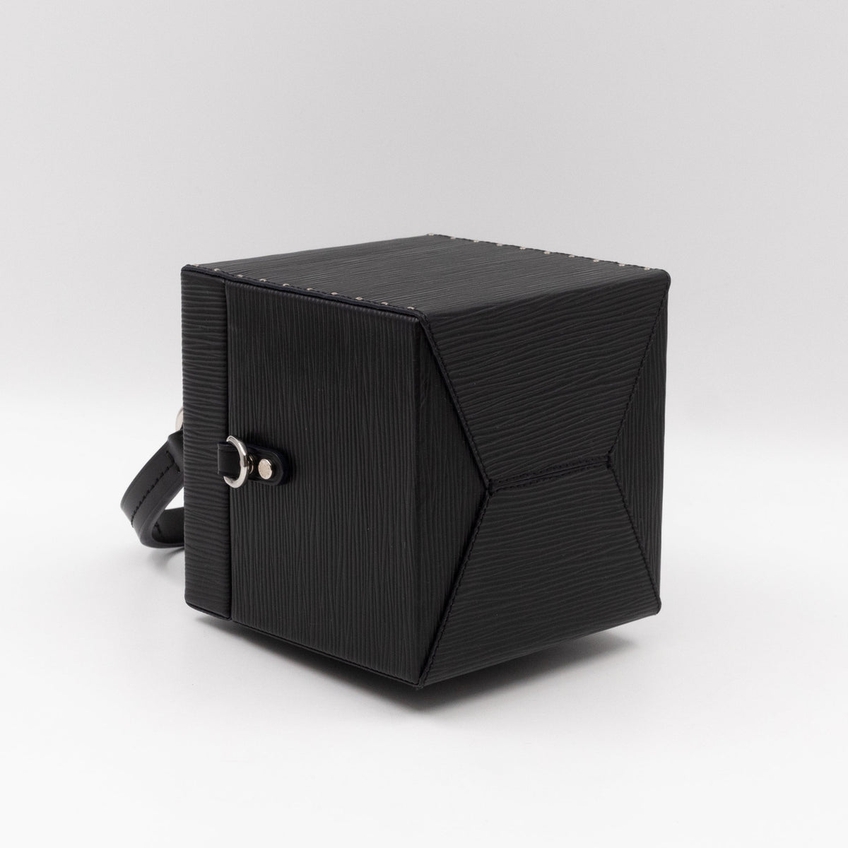 Bleecker Box Black Epi Leather