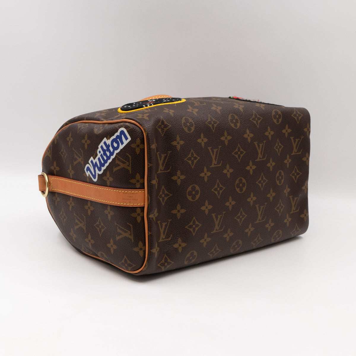 Speedy 30 Bandouliere Monogram Patches
