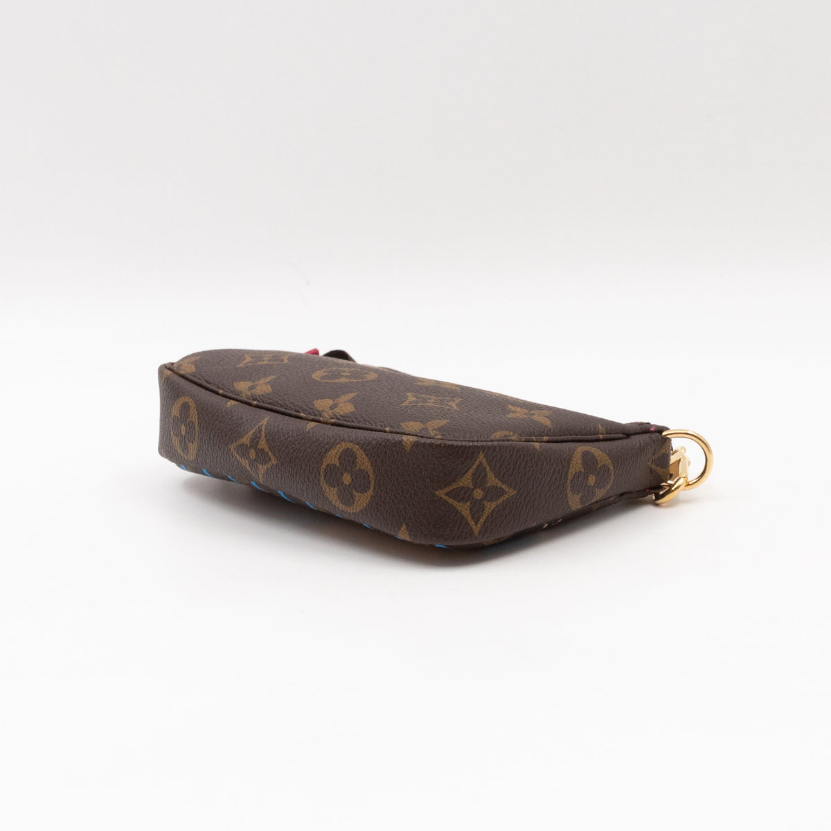 Mini Pochette Accessoires Monogram Christmas Animation Roller Coaster