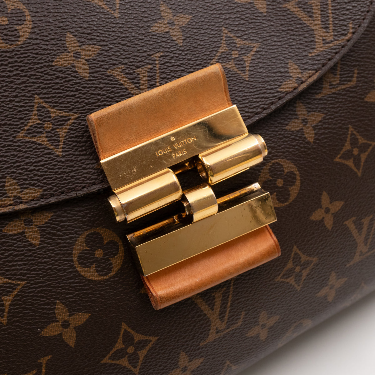 Olympe MM Monogram Brown
