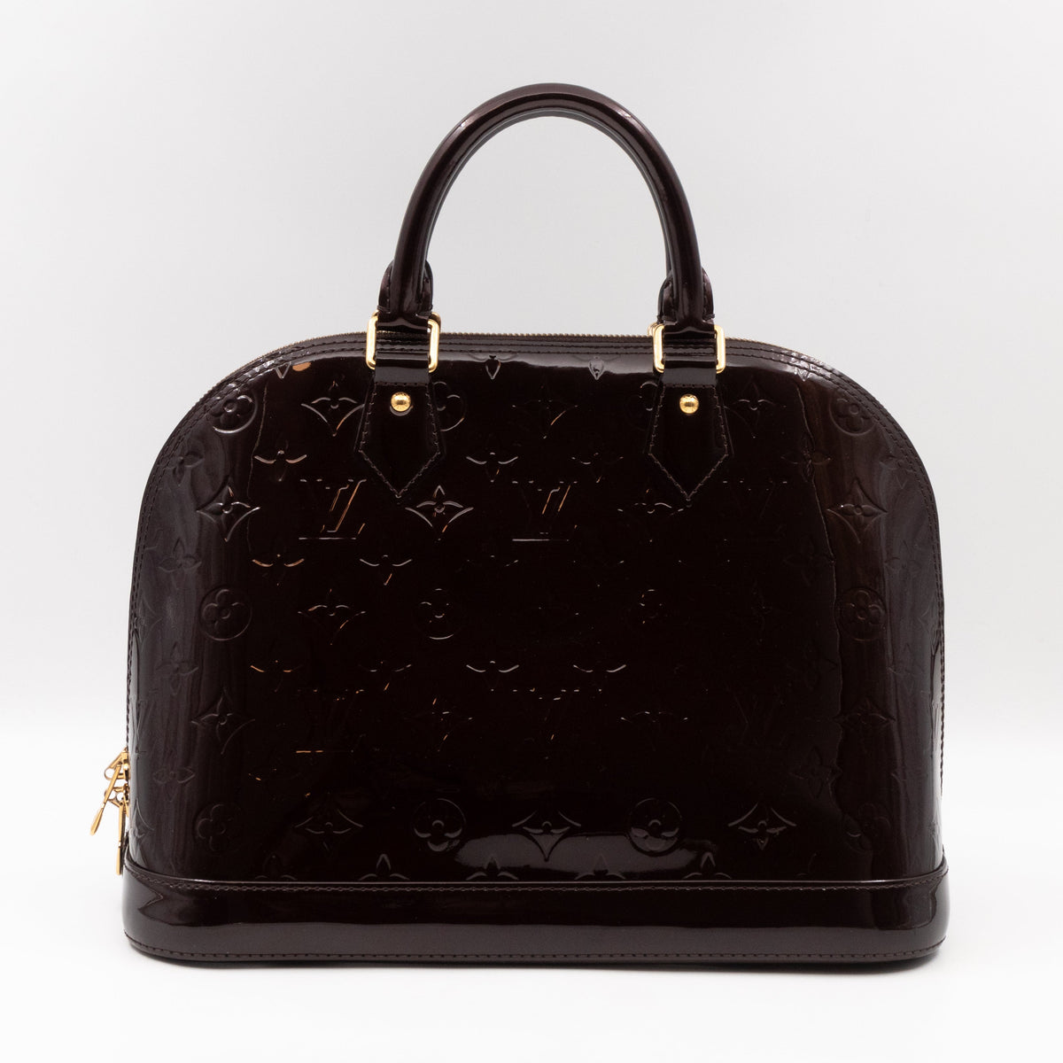 Alma PM Amarante Vernis Leather