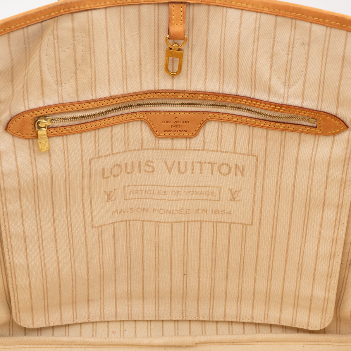 Neverfull GM with Pochette Damier Azur