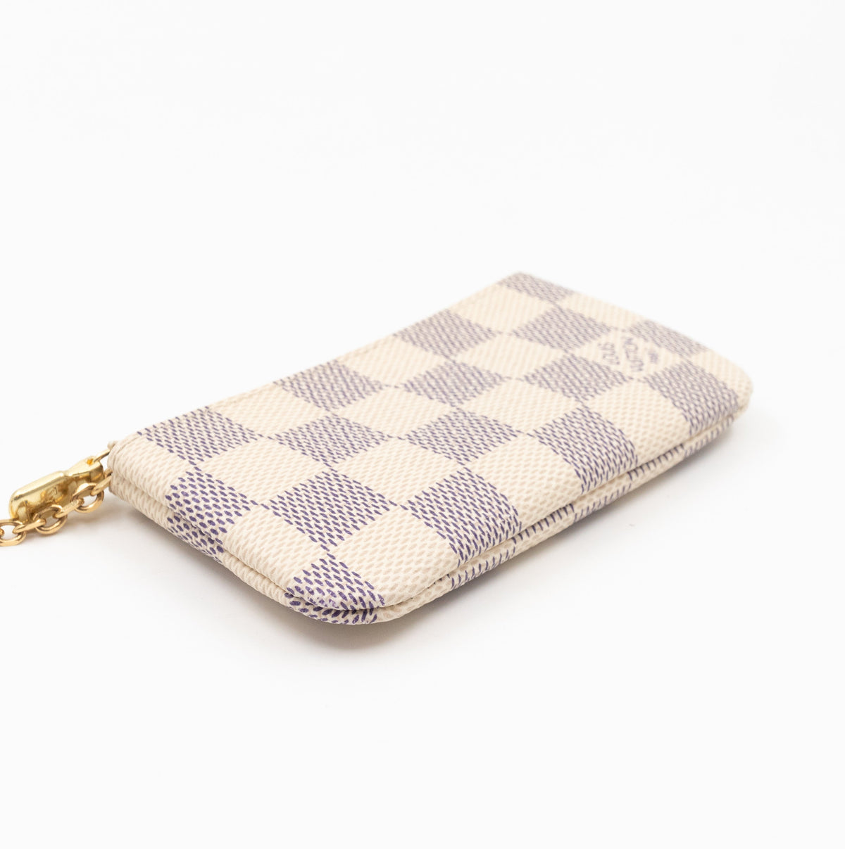 Key Pouch Damier Azur