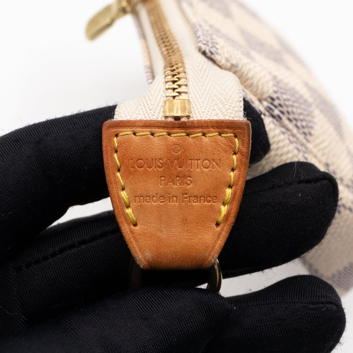 Mini Pochette Accessoires Damier Azur