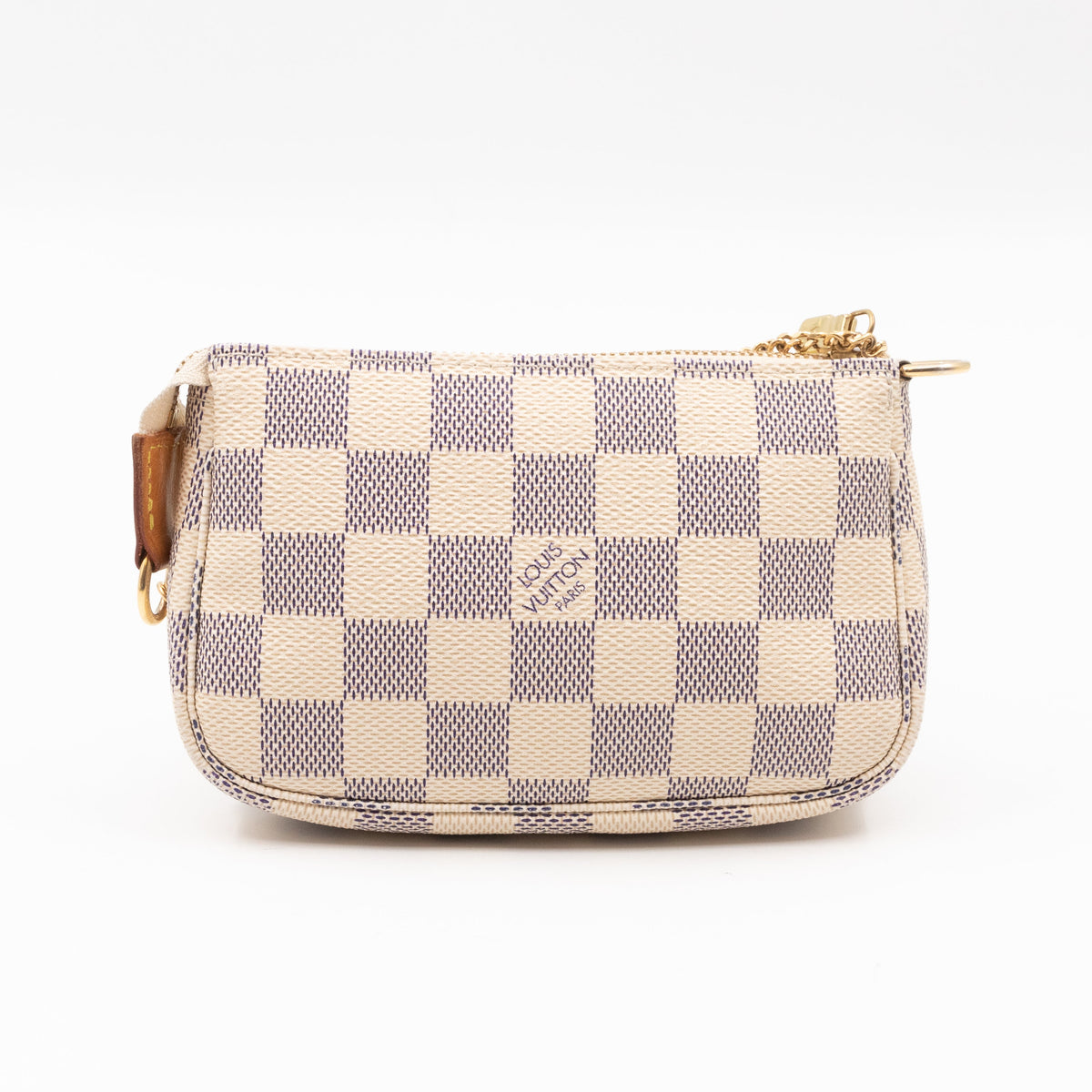 Mini Pochette Accessoires Damier Azur