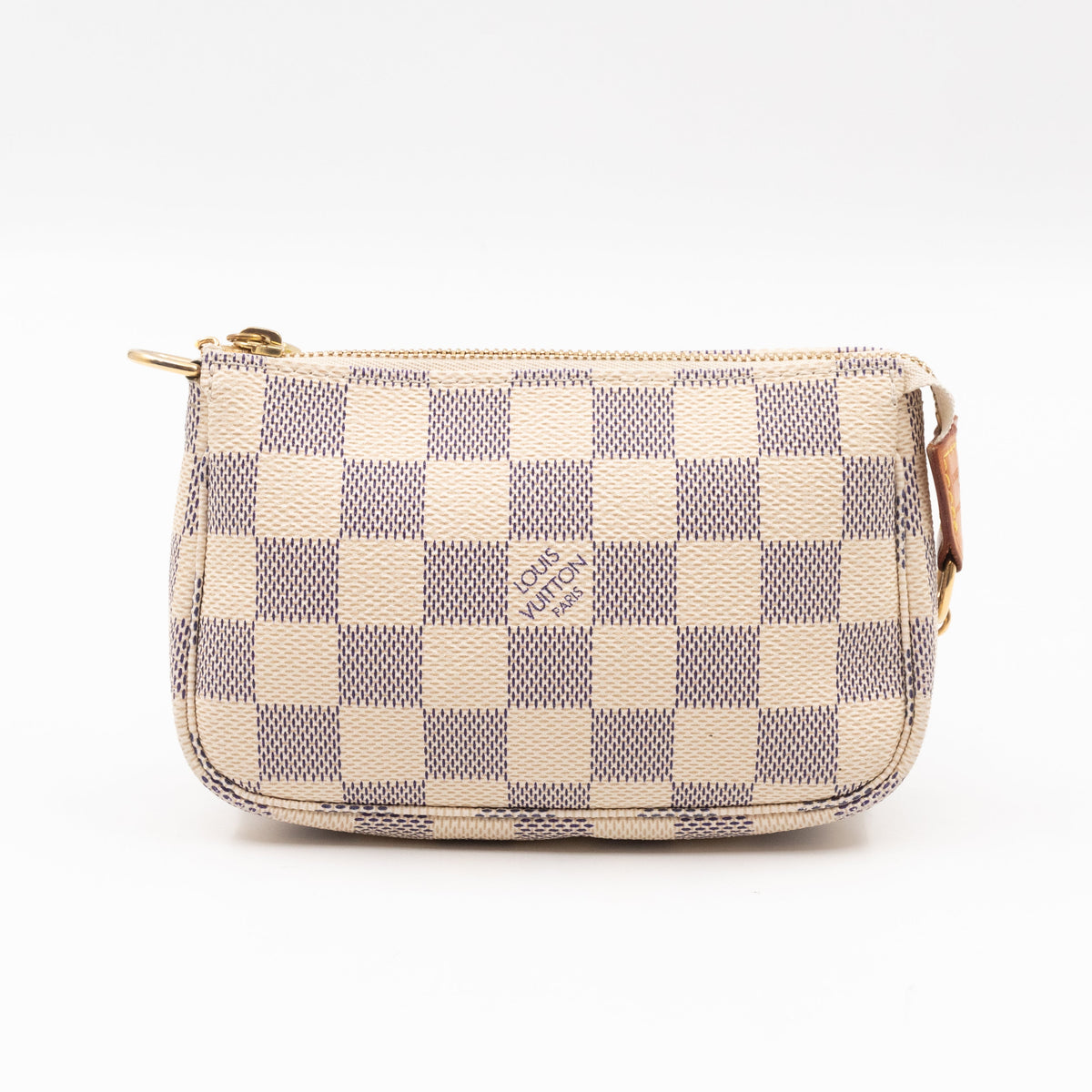 Mini Pochette Accessoires Damier Azur