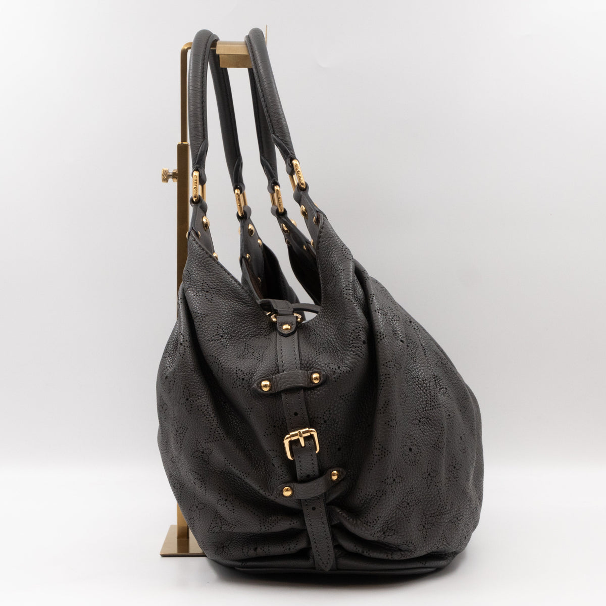 Mahina L Dark Grey Leather