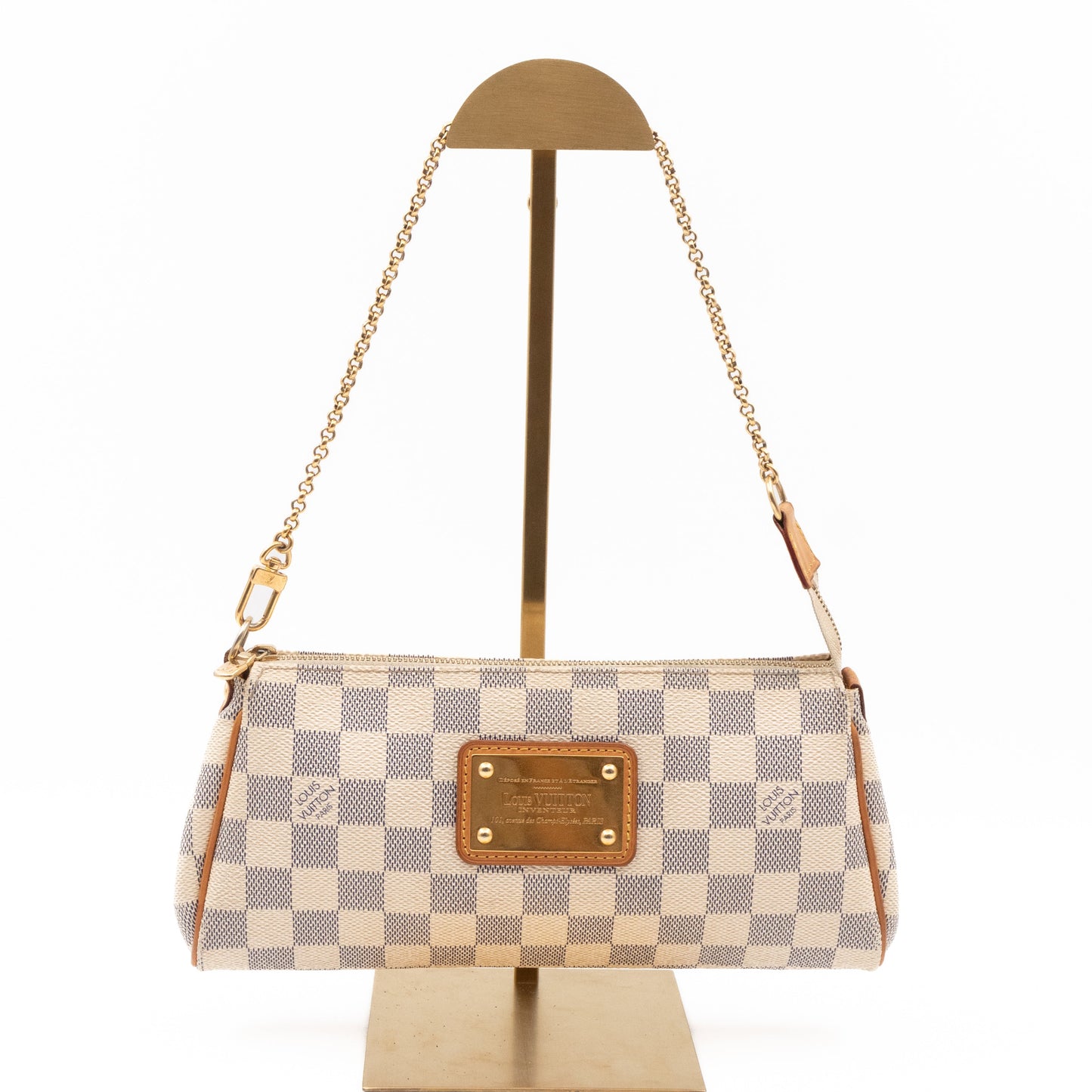 Eva Damier Azur (No Shoulder Strap)