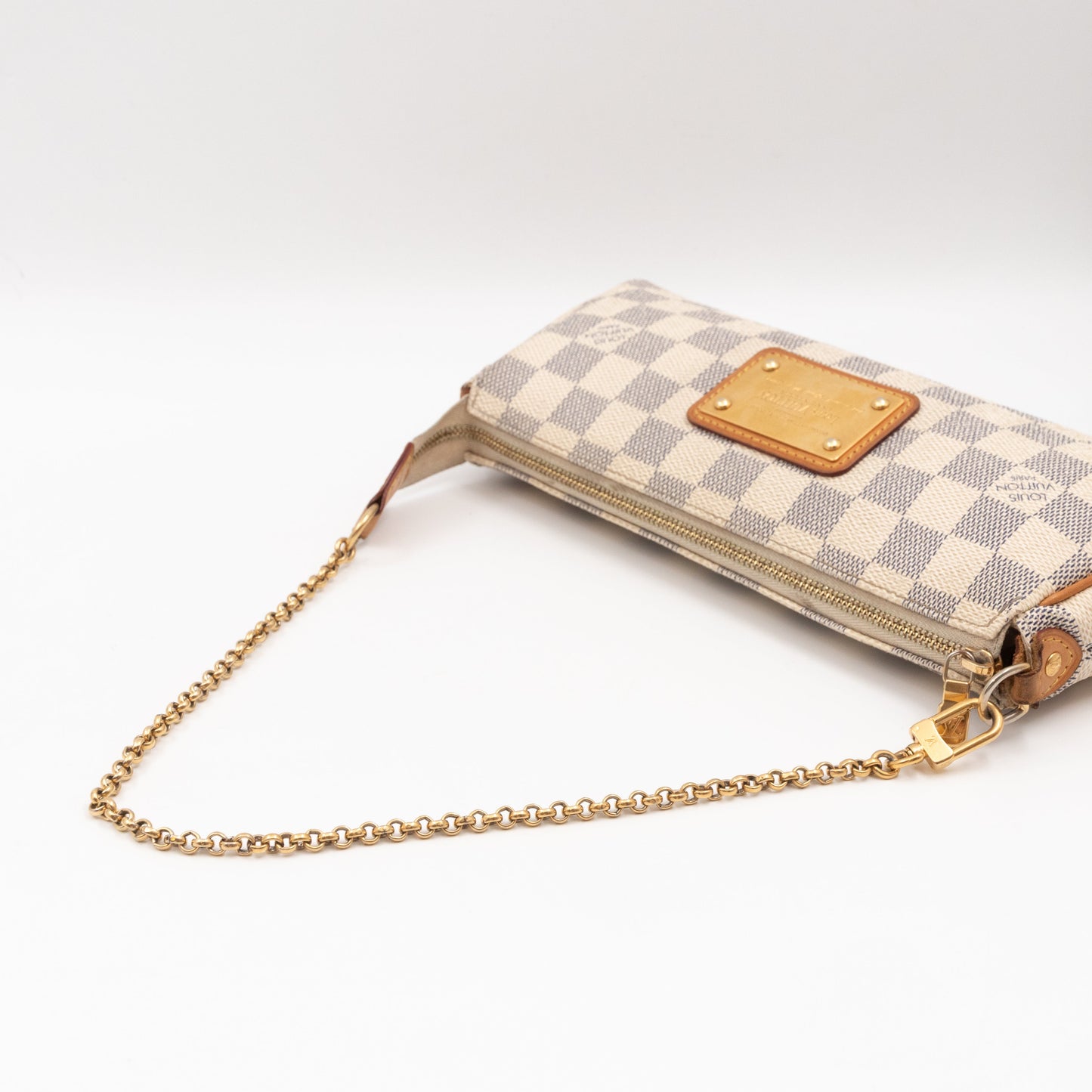 Eva Damier Azur (No Shoulder Strap)