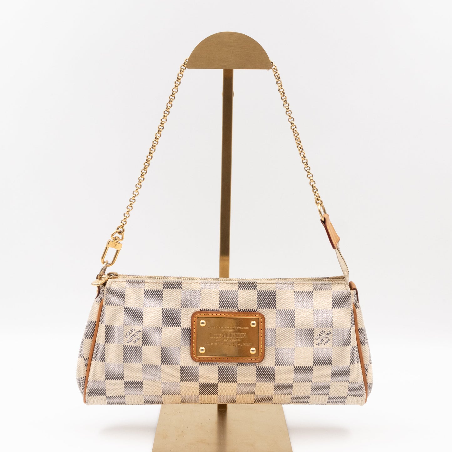 Eva Damier Azur (No Shoulder Strap)