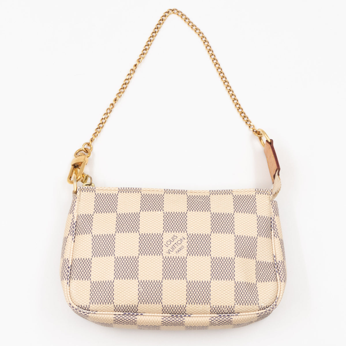 Mini Pochette Accessoires Damier Azur