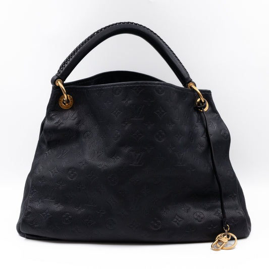 Artsy MM Monogram Empreinte Bleu Infini
